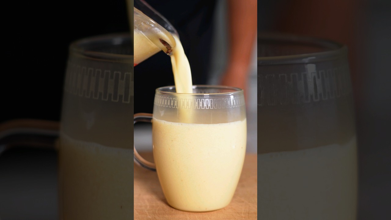 My Homemade Eggnog Recipe🥚🎄#Shorts