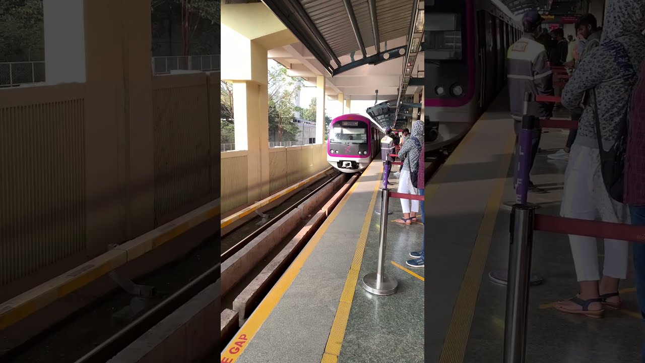 Bangalore metro | BMRC | Namma metro  | metro in Bangalore | daily office routine