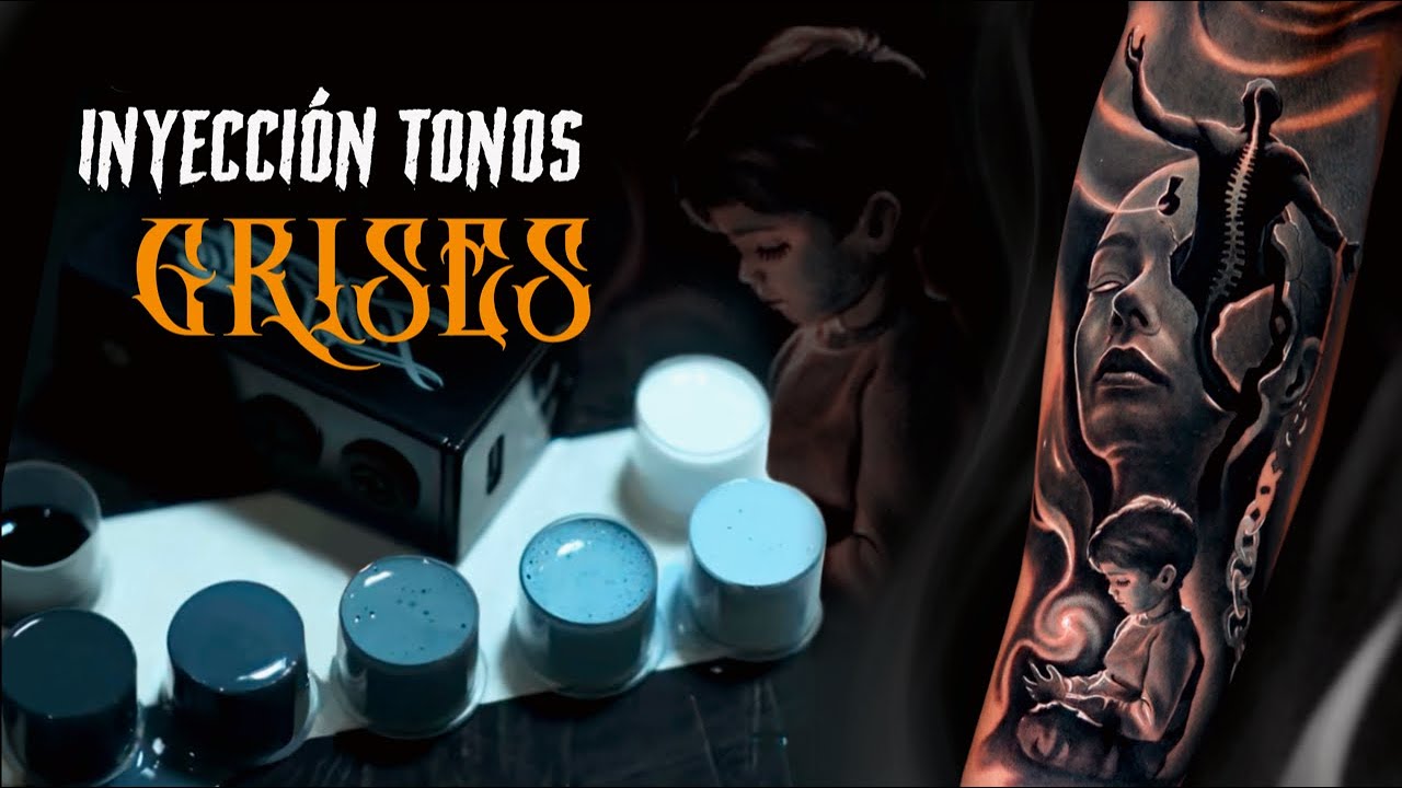 COMO APLICAR CORRECTAMENTE TONOS GRISES / TATTOO SET GREY