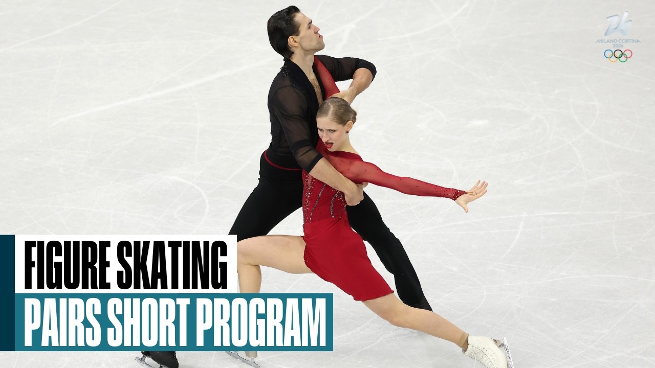 Re-𝙇𝙄𝙑𝙀 Winter Olympics! Pairs Short Program - Figure Skating  | #MilanoCortina2026