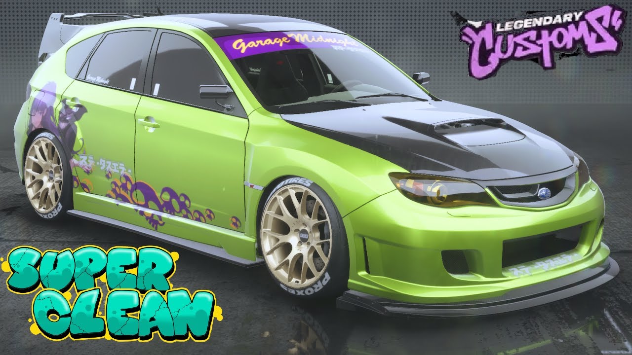 MAKEING A MESSY KIT CLEAN - SUBARU IMPREZA CUSTOMIZATION - NEED FOR SPEED UNBOUND