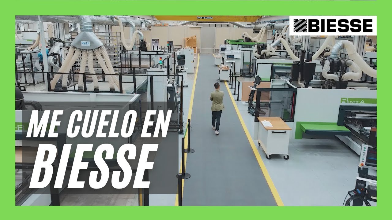 BIESSE ITALIA 🇮🇹, Descubre conmigo su SECCIONADORA WN2 y mucho mas CJR