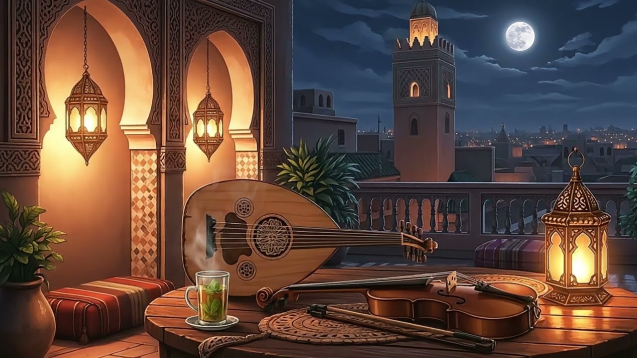 Arabic Lofi Ensemble 🌙 Calm Oud, Violin & Cello Chillhop Instrumental
