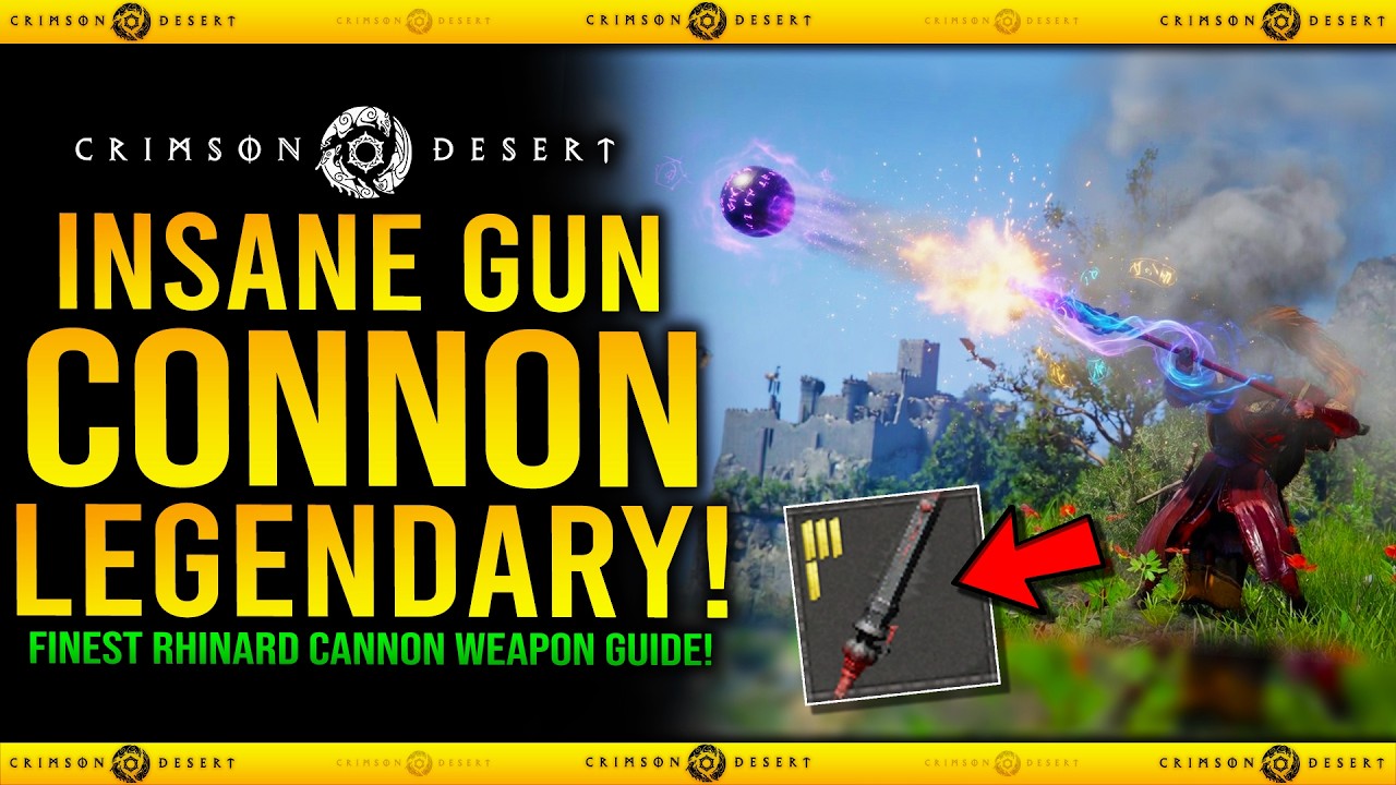 БЕЗУМНАЯ ПУШКА / ОРУЖИЕ - Как получить лучшую пушку Ринард в Багровой Пустыне - Руководство по вы...