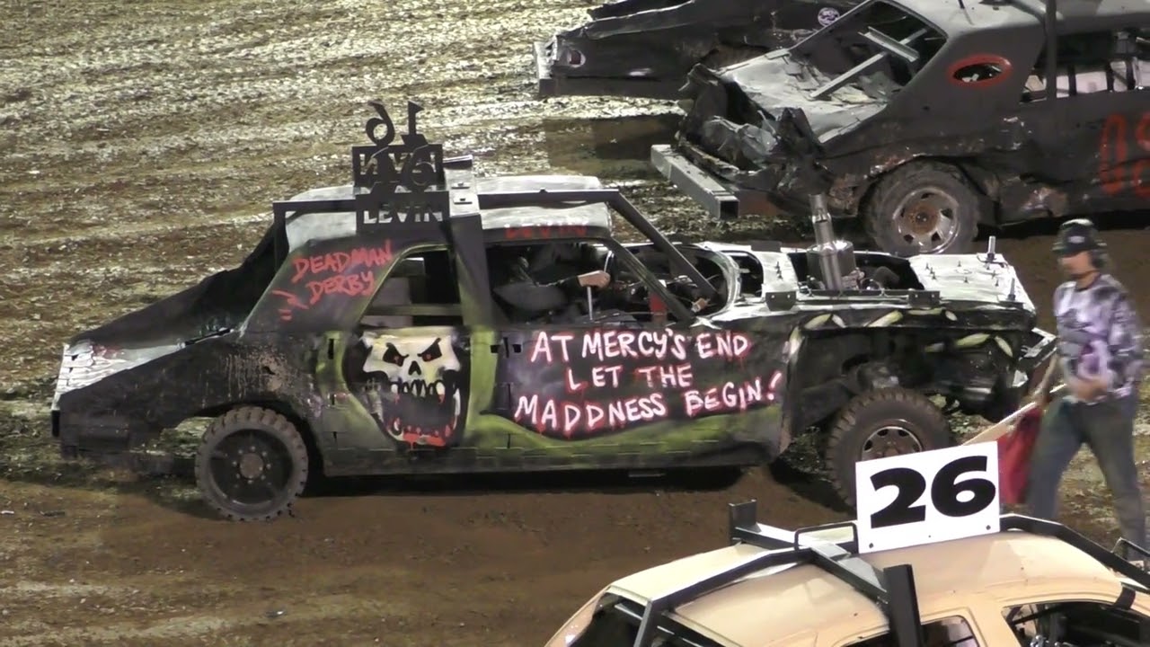 Superstock Demolition Derby Old Iron Lincolns, Cadillacs, Imperials, Crown Vics 4k to Win!