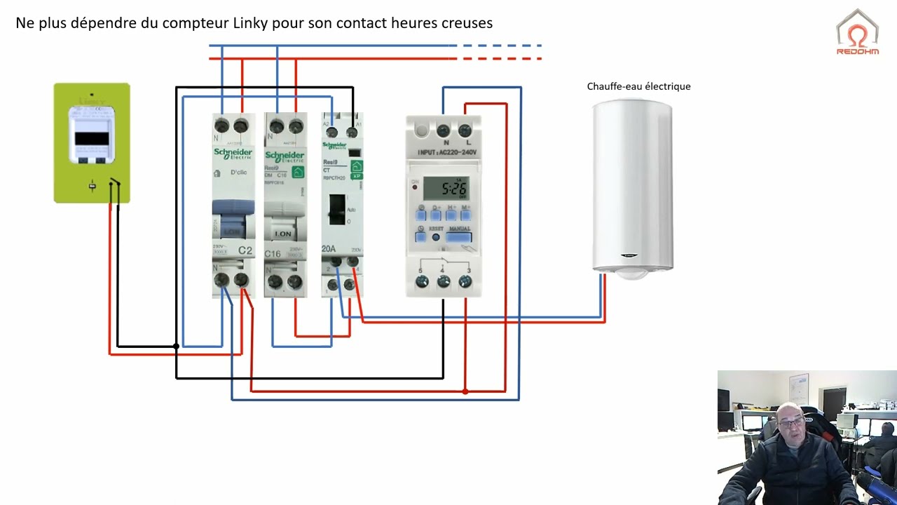 Ne plus dépendre du compteur Linky pour son contact heures creuses HC 1/5