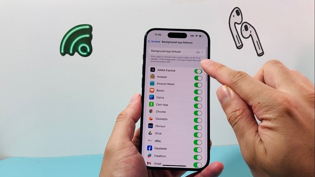 How to Turn Off Background App Refresh on iPhone