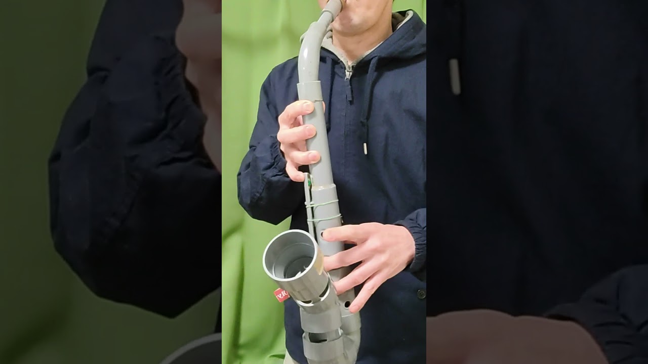 PVC saxophone - Charlie Parker challenge!