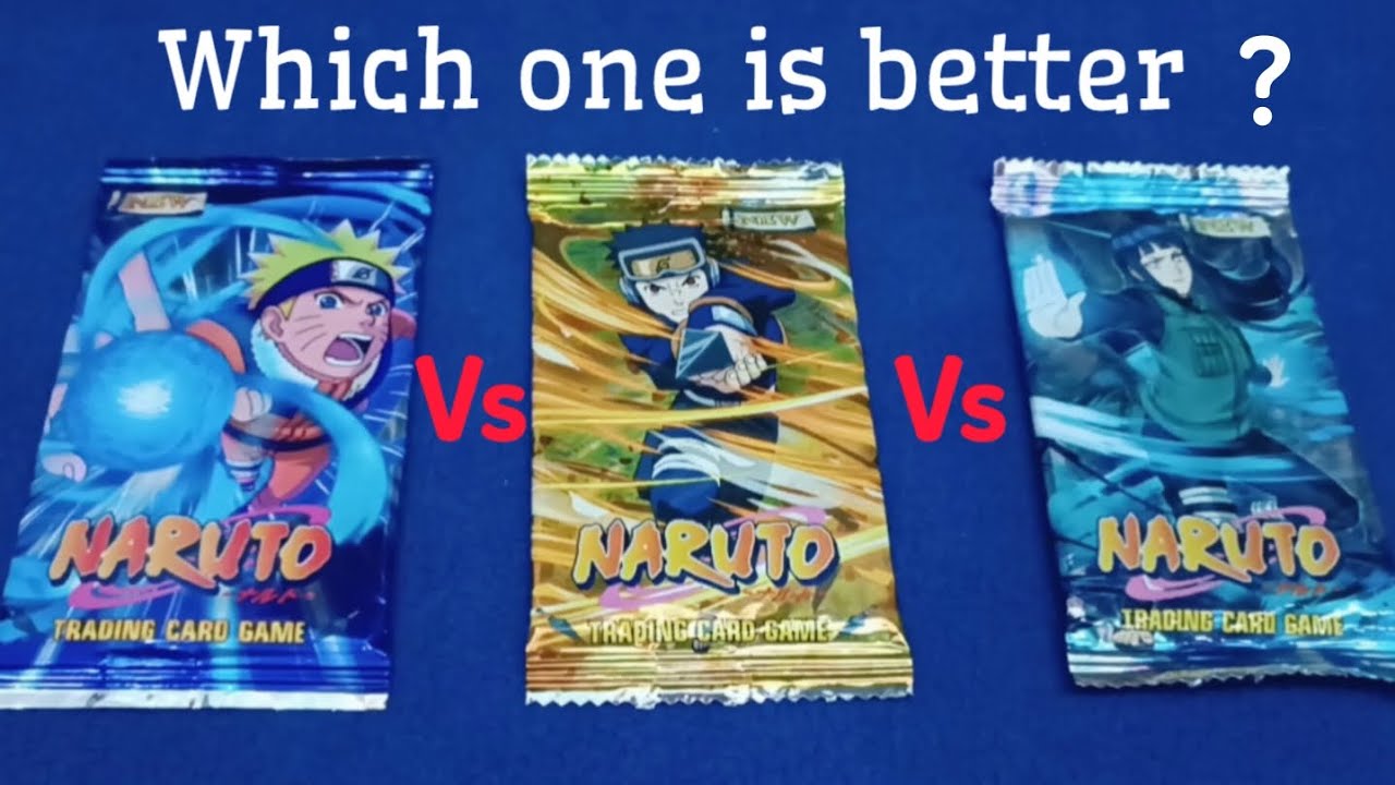Which one is better ❓Naruto Cards Unboxing 🥷🍥🤩🔥(anime cards Unboxing)#naruto #anime #minato #cards