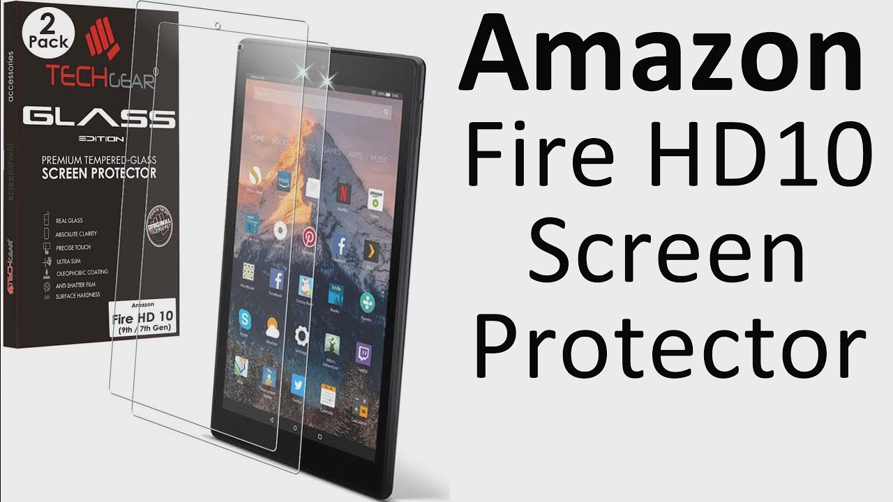 Amazon Fire HD10 Tempered Glass Screen Protector