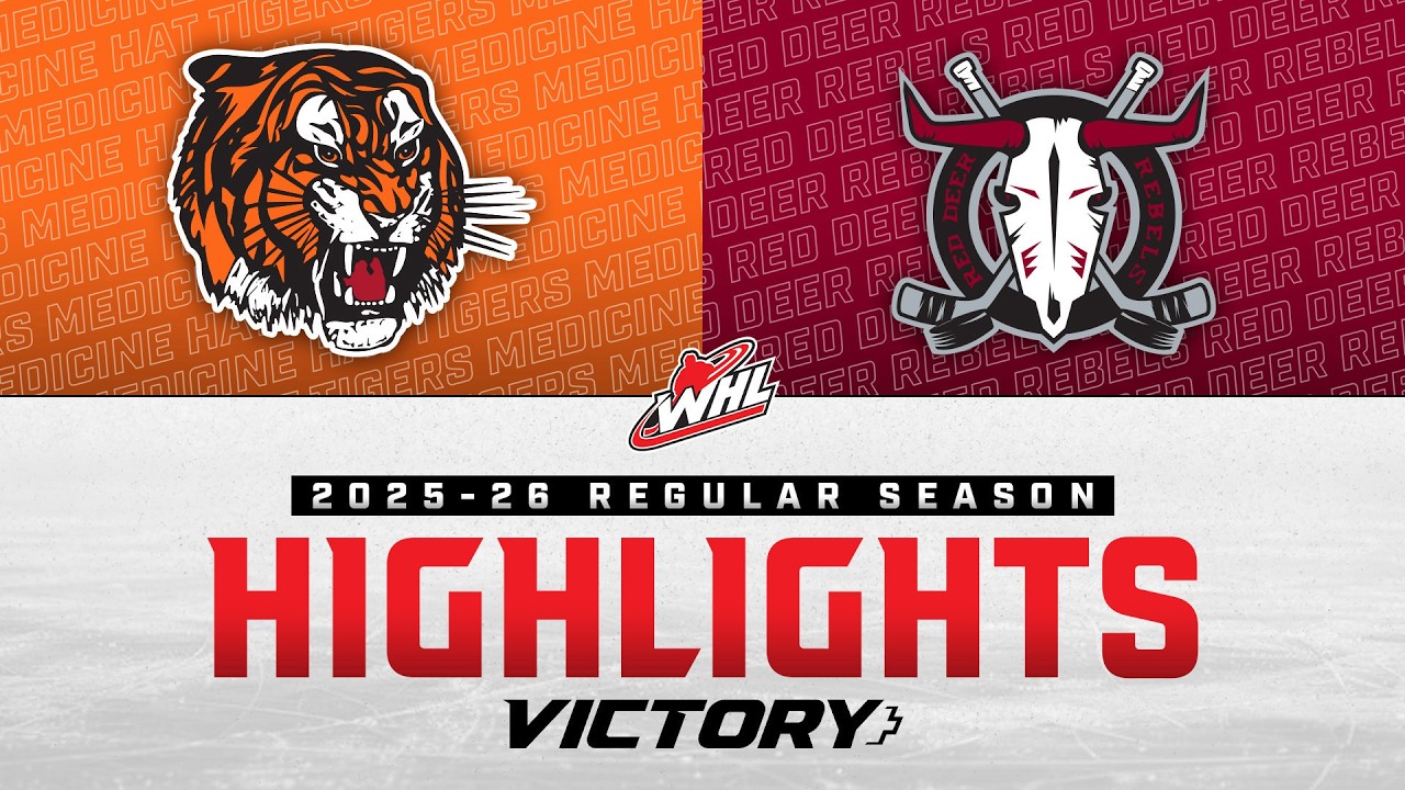 Medicine Hat Tigers at Red Deer Rebels 02/13 | WHL Highlights 2025-26