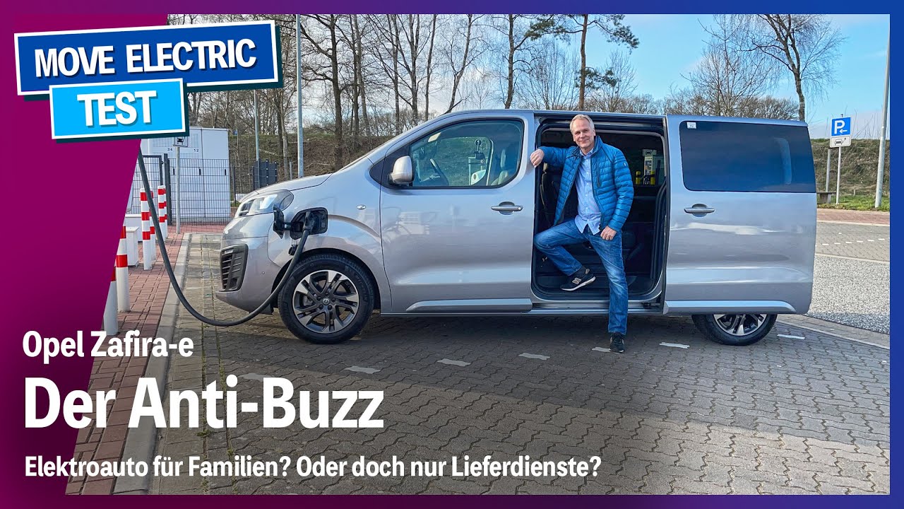 Opel Zafira-e Life - Der Anti-Buzz - wie weit kommt der Elektroauto Familienvan in der Stadt?