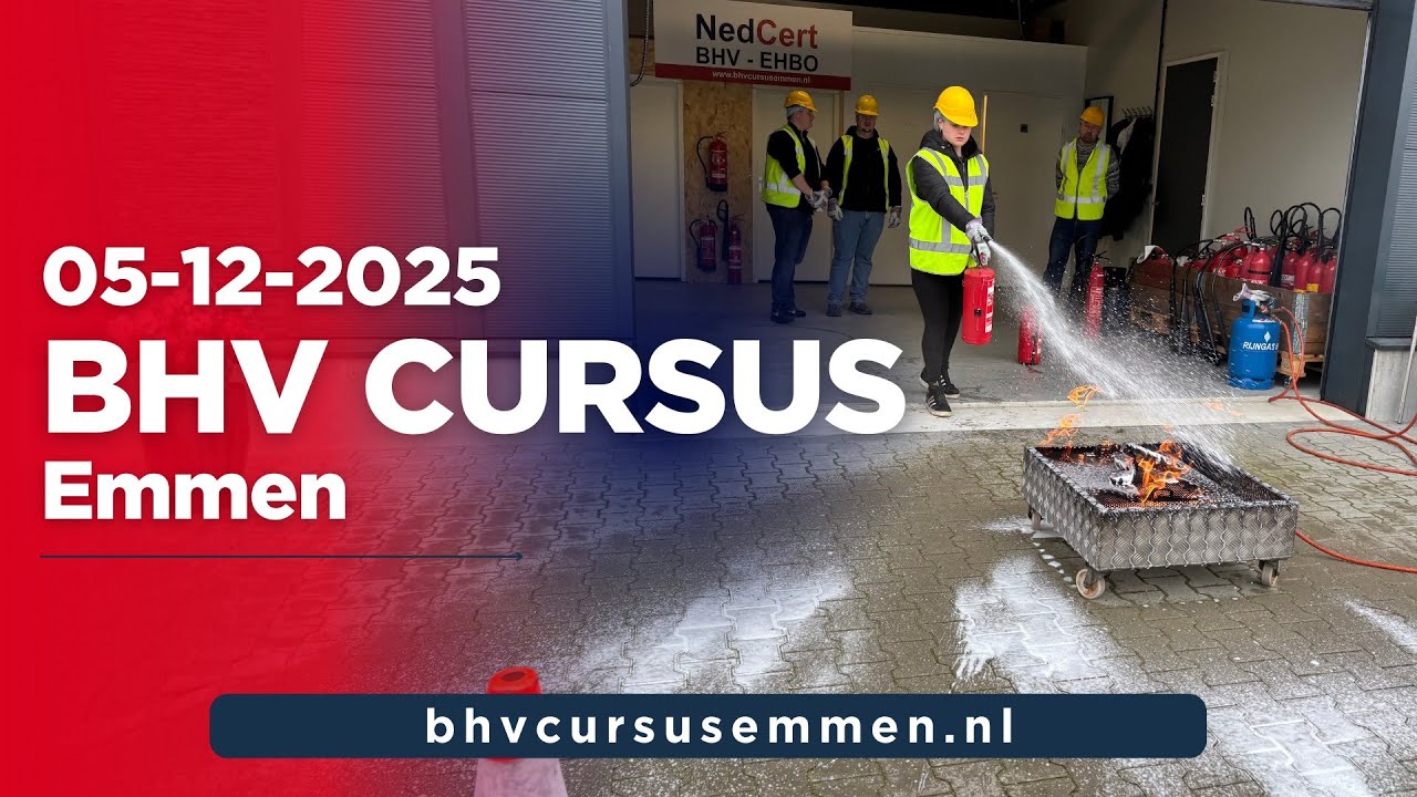 Aftermovie BHV Cursus Emmen 05-12-2025 | NedCert Experts