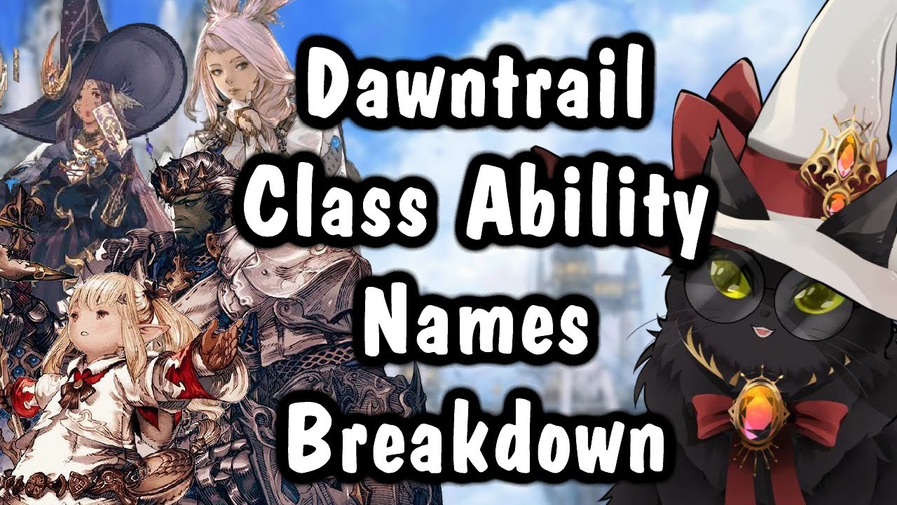Dawntrail Paladin, White Mage, Astrologian, and Sage Ability Names Breakdown