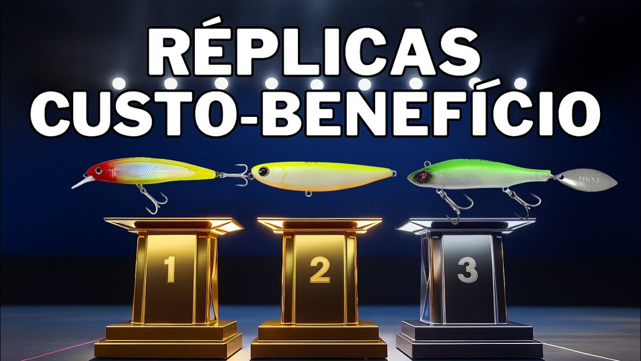 As Melhores Réplicas de Iscas com Ótimo Custo-Benefício!