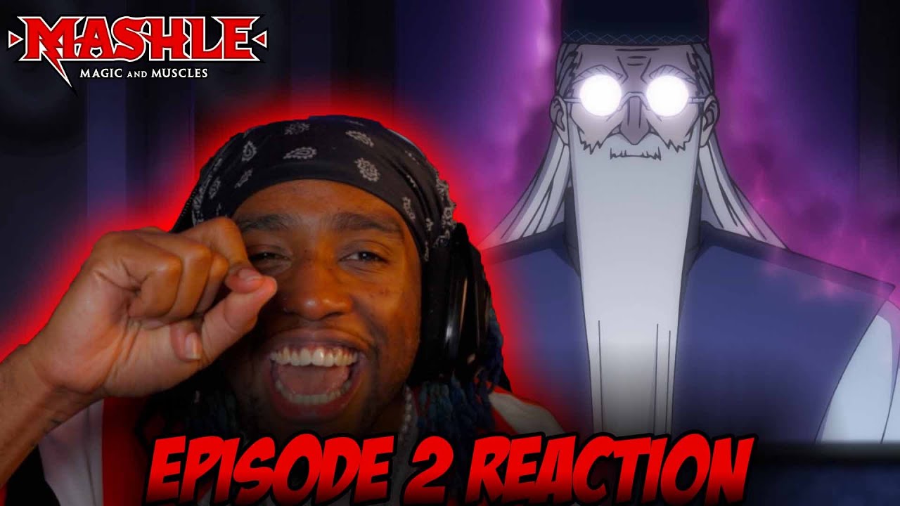MASH HAS TO PASS HIS EXAM!??! | MASHLE: MAGIC AND MUSCLES Episode 2 BLIND REACTION