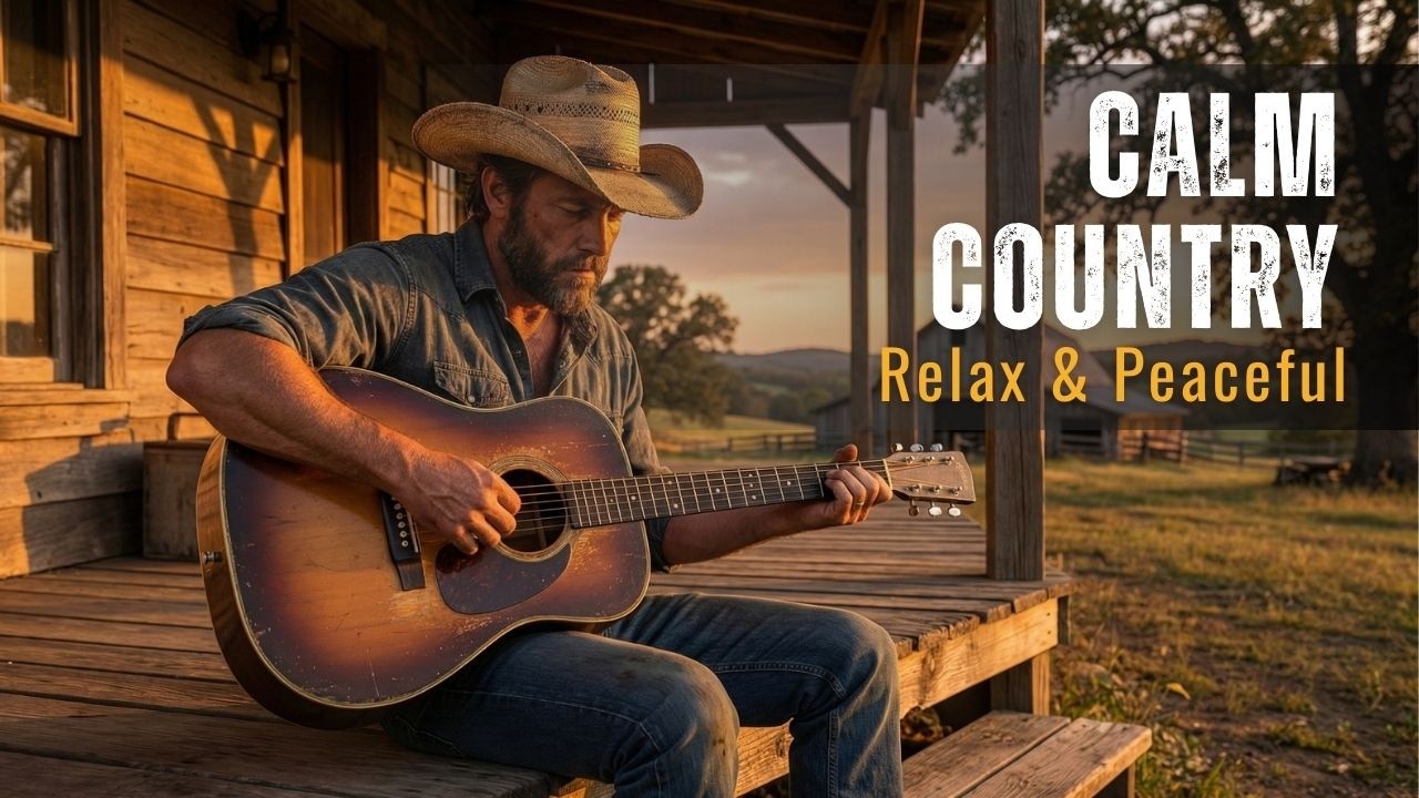 【Calm Country 33】Relax Playlist / for Peaceful / Work / Pop / Ballad / Study / Coffee 🤠🎶