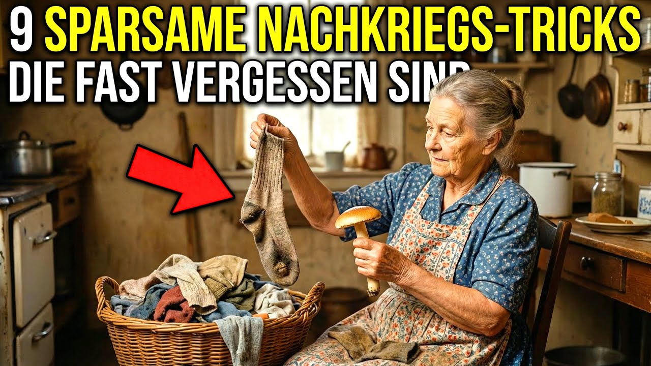 9 Sparsame Alltags-Tricks Aus Der Nachkriegszeit, Die Heute Kaum Jemand Kennt