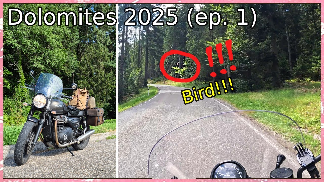 Crossing Germany🍺 | Dolomites moto trip 2025🏍️ (Ep. 1)