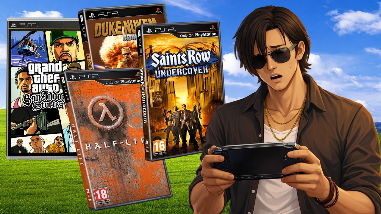 Jugué A los Peores Juegos CANCELADOS de PSP