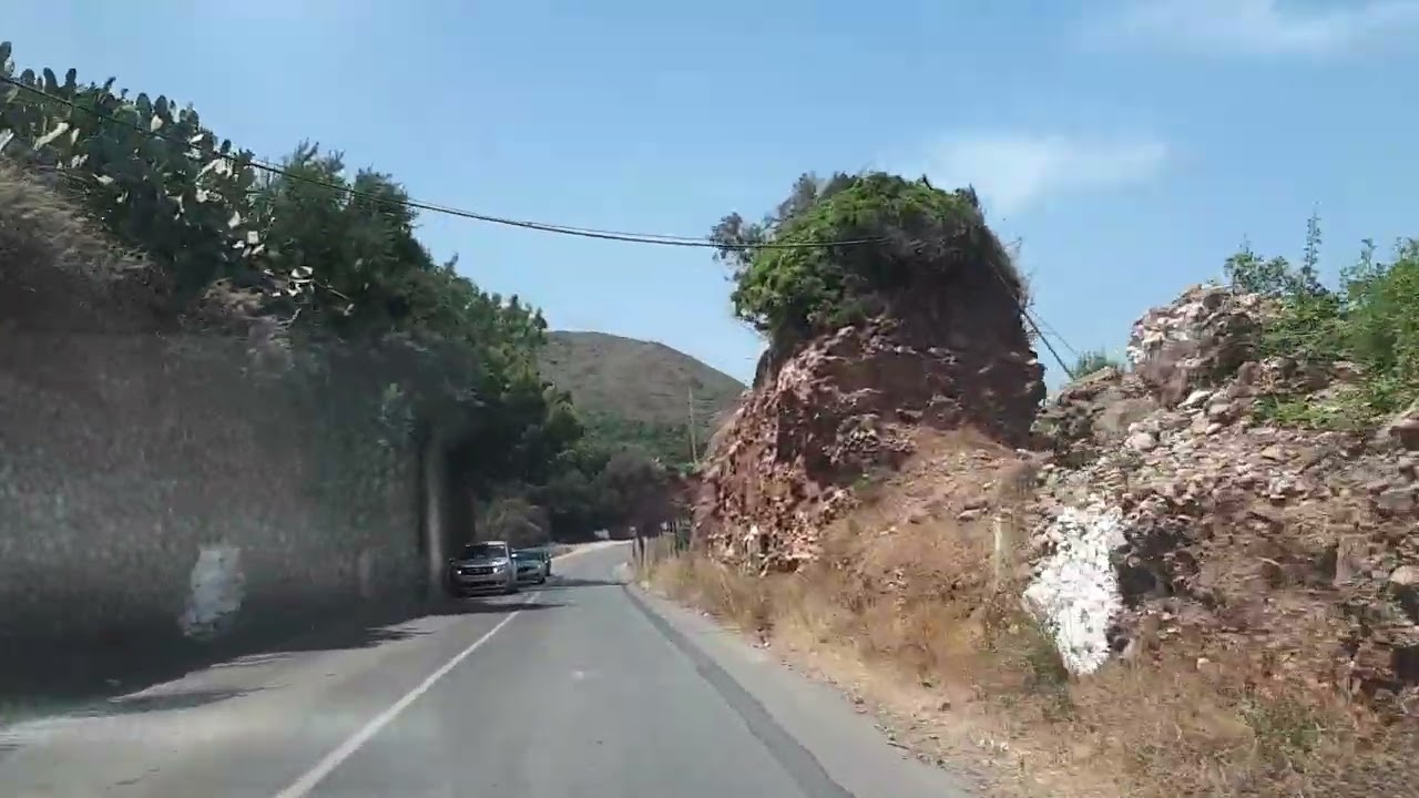 ولاية تيبازة طريق شنوة البلج