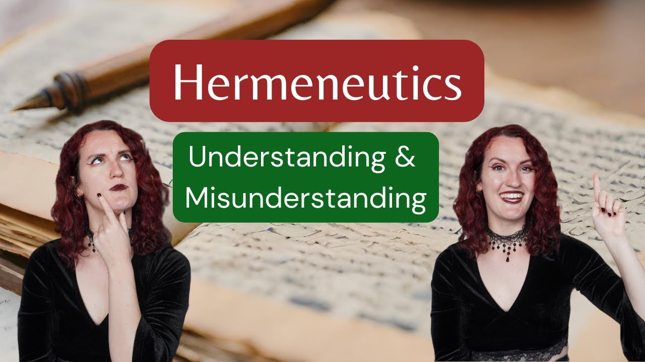 Hermeneutics: Understanding and Misunderstanding after Schleiermacher | Literary Theory Series Ep. 2