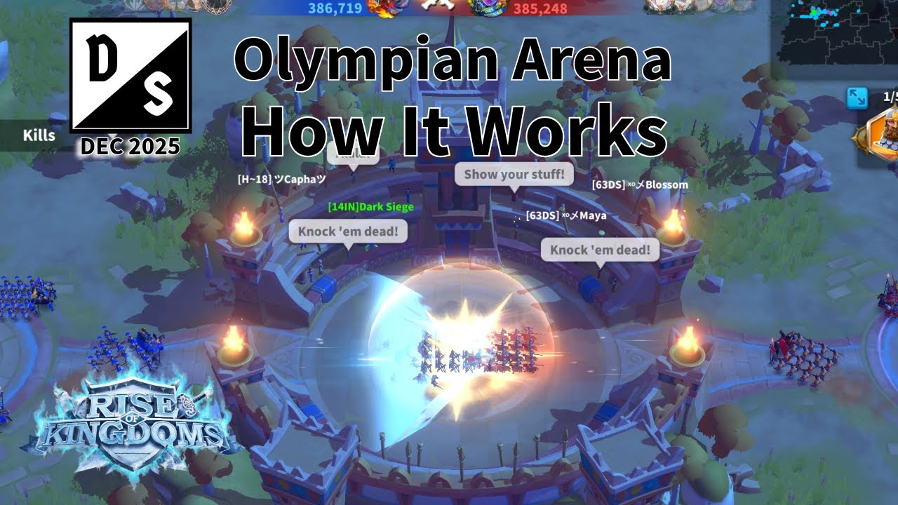 Olympian Arena - Answer ALL your Questions! - Song of Troy KVK