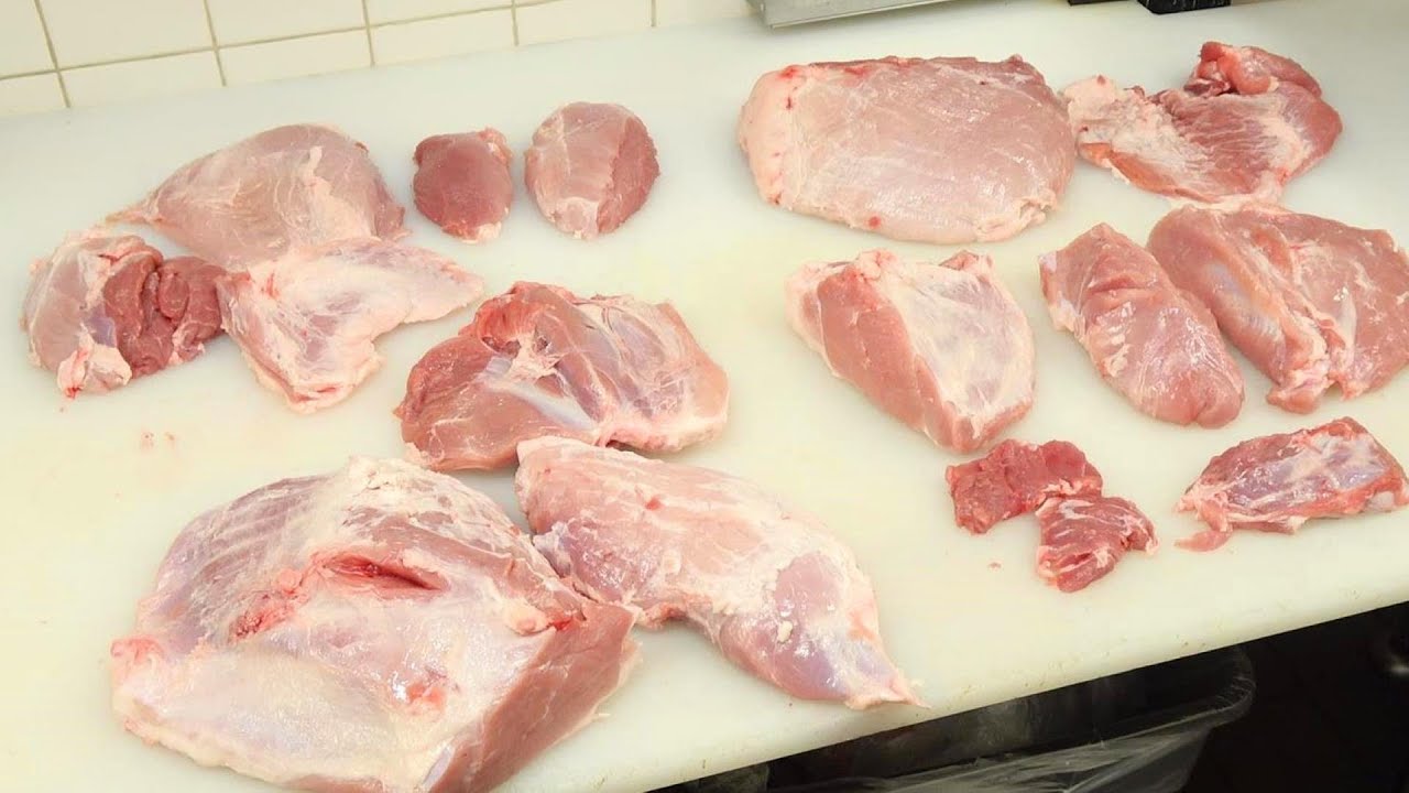 【豚モモ１５分割】肉屋の店長が初挑戦