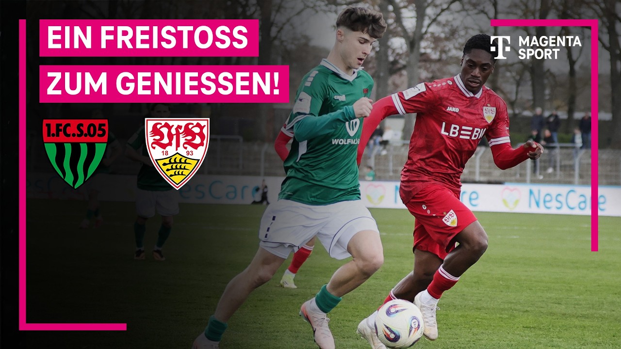 1. FC Schweinfurt &ndash; VfB Stuttgart II, Highlights mit Live-Kommentar | 3. Liga | MAGENTA SPORT