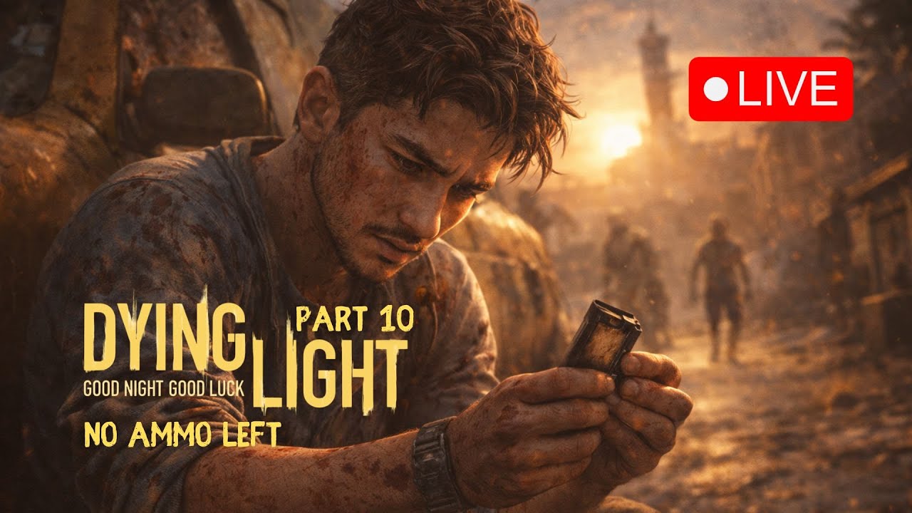 Dying Light [Part-10]: Harran is falling and I'm out of bullets. | Live 🔴