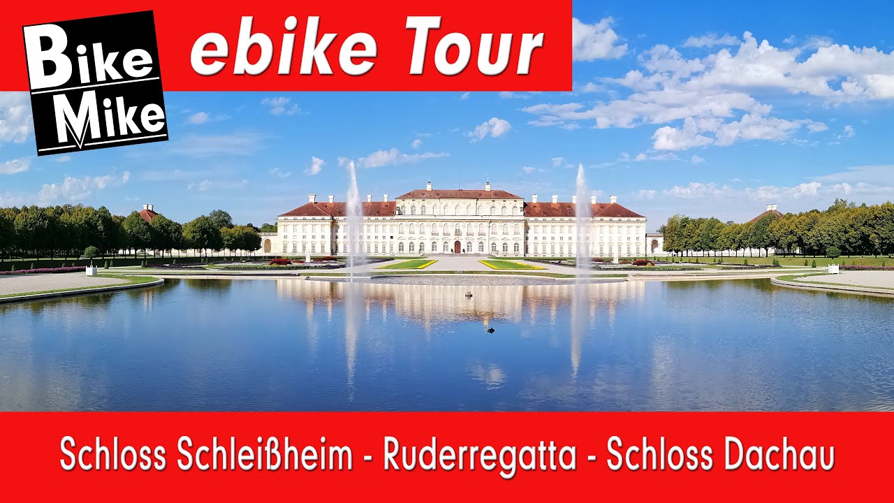 Eine flache, familiengerechte e bike Tour im Münchner Norden | Kultur + Freizeitspaß vom Feinsten