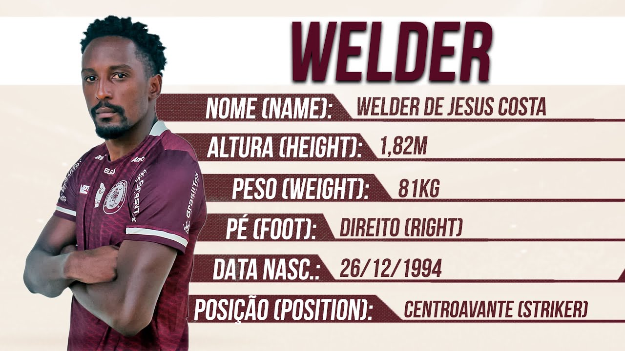 WELDER - CENTROAVANTE/STRIKER 2022