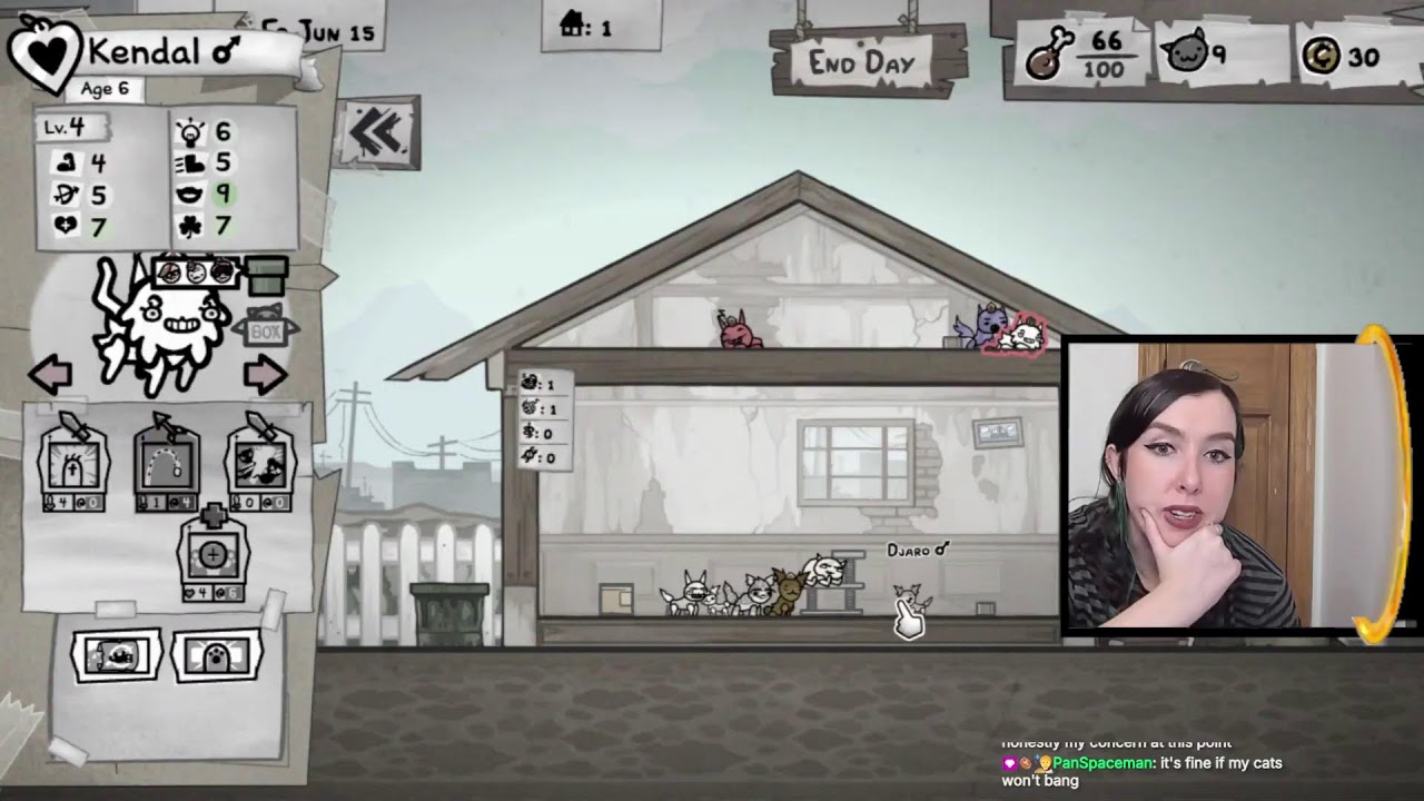 Mewgenics Day 3 but I'm still streaming from my bathroom!!!