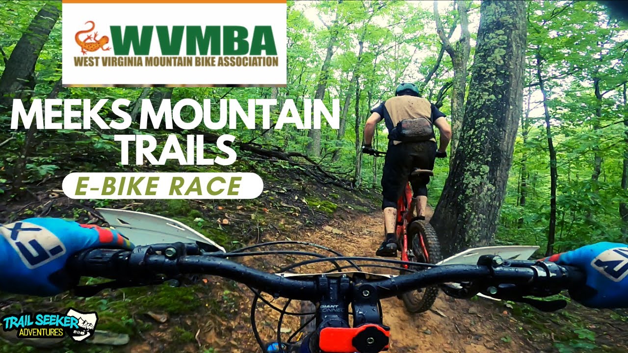 WVMBA Meeks Mountain Trails Mountain Bike Race Hurricane WV 2023. What a awesome trail system. eMTB