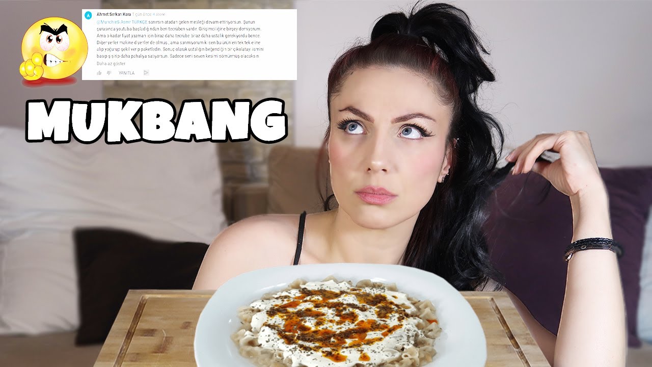 MANTI YİYEREK LİNÇLEYENLERİ LİNÇLİYORUM | Mantı Mukbang Türkçe