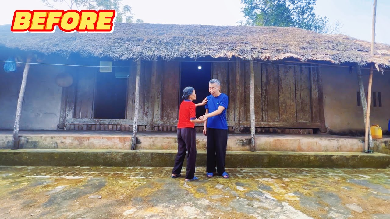 The Old Couple Lived Alone in the Old House. They Cried When They Witnessed This Great Change.