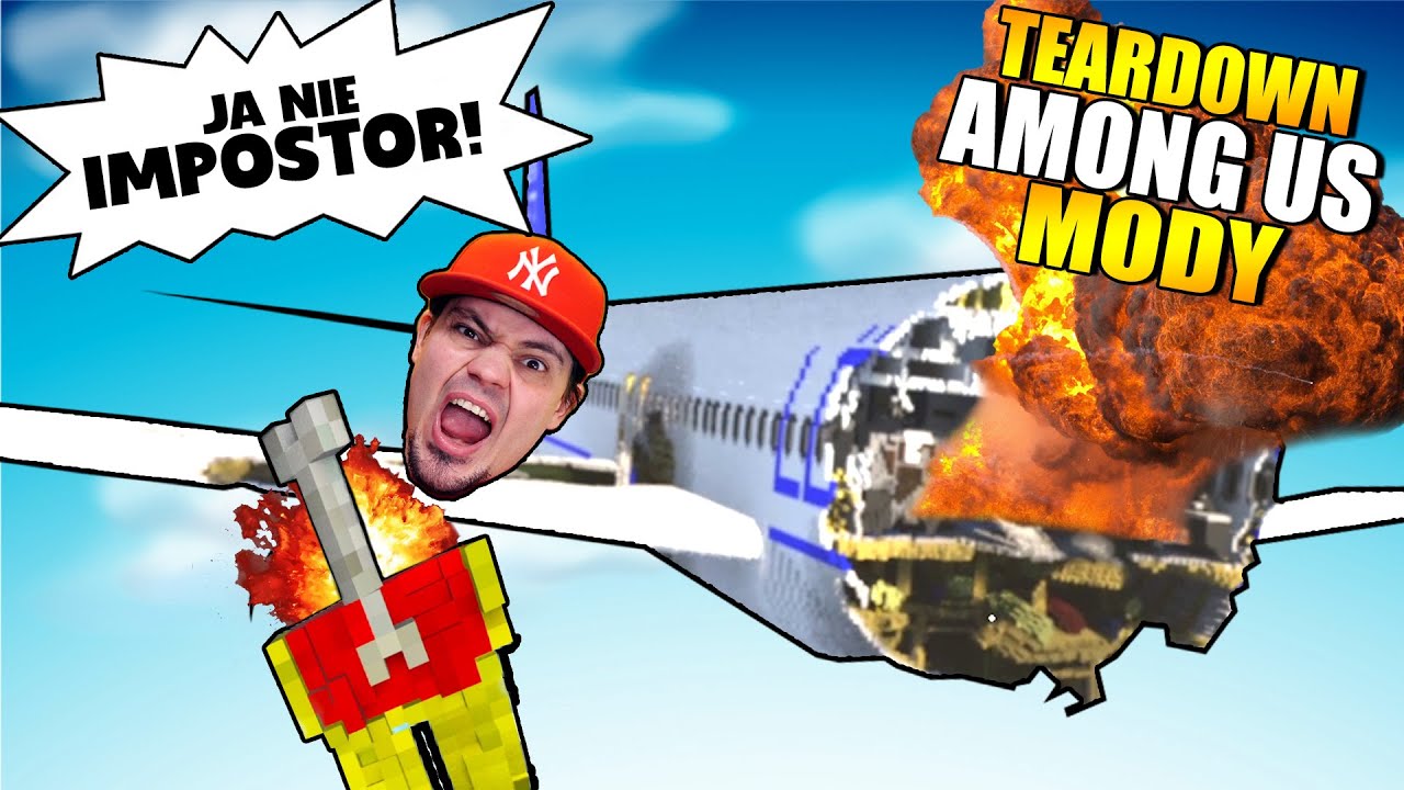 🛸 CZARNY BYŁ SUS! *wyrzuciłem go z SAMOLOTU* | Teardown Mody
