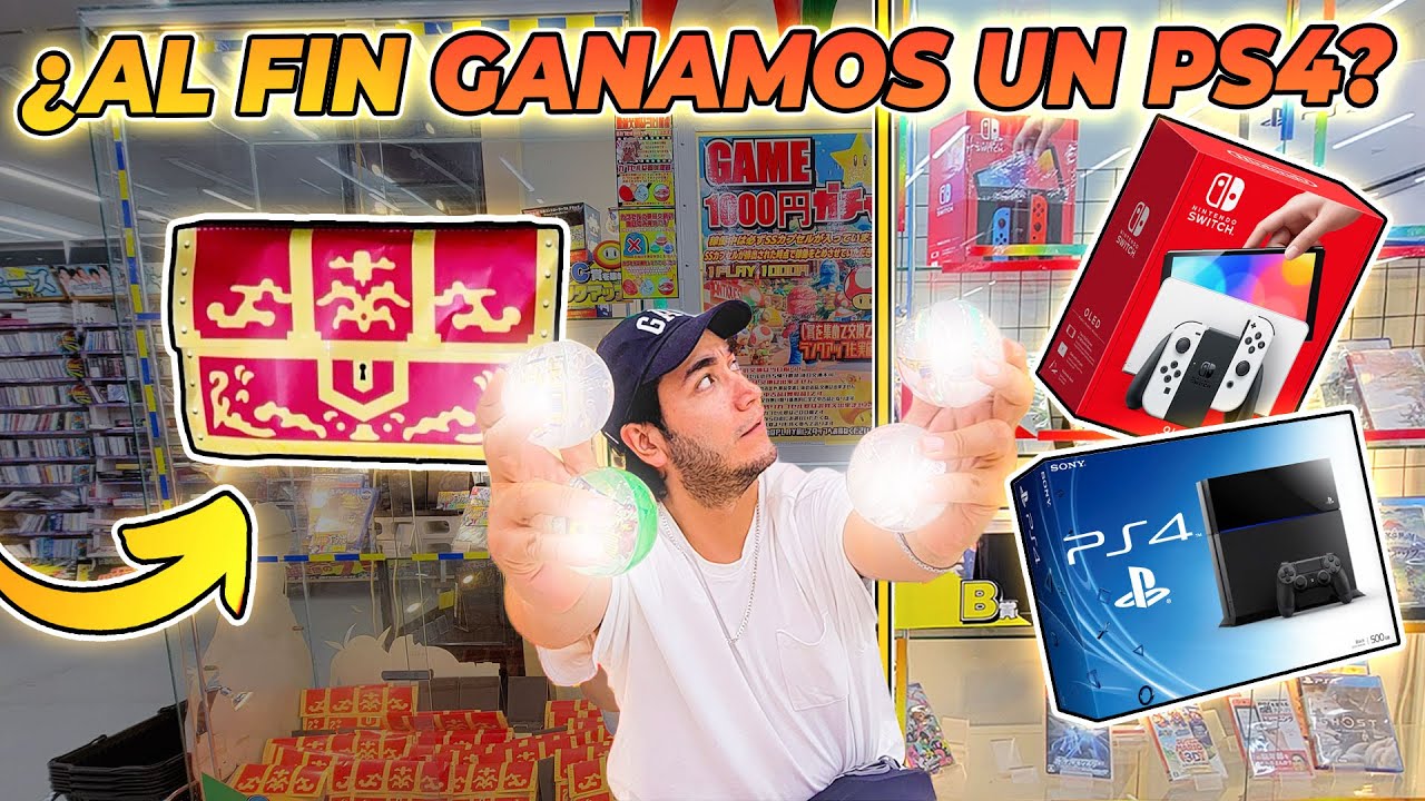 MAQUINA EXPENDEDORA de VIDEOJUEGOS SORPRESA ! | 7$ x JUGADA en JAPON