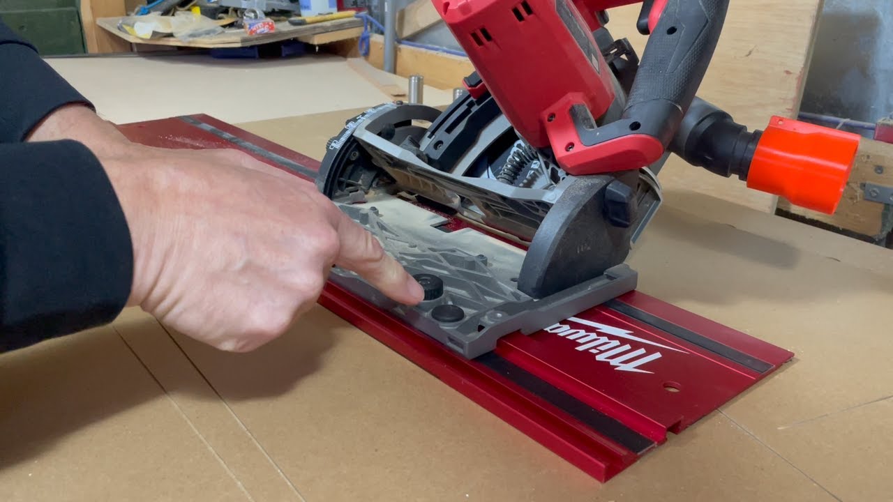 Milwaukee track/plunge saw missing anti-tilt device SOLVED!