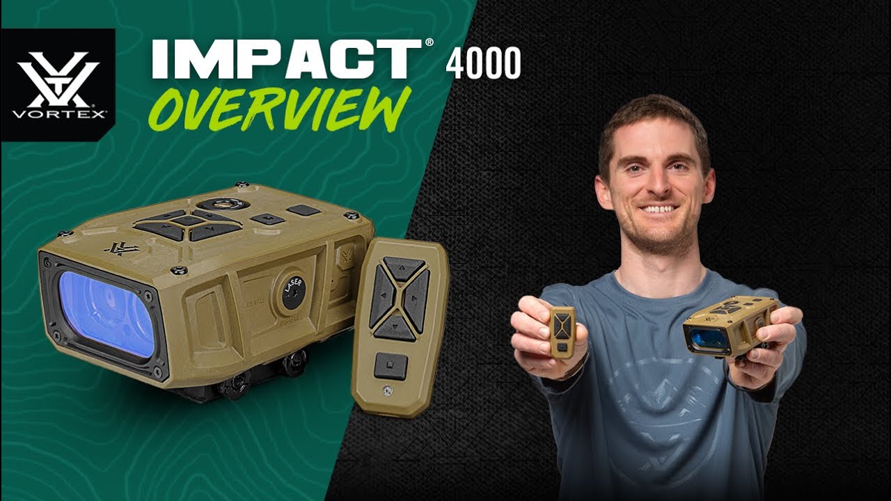 Лазерный дальномер Impact® 4000 с баллистической направляющей — обзор продукта