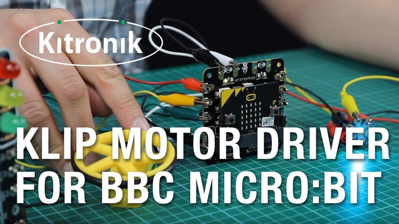 Klip Motor Driver for BBC micro:bit by Kitronik