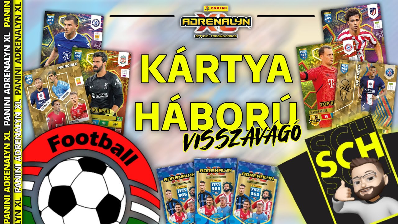 KÁRTYA HÁBORÚ VISSZAVÁGÓ! I Panini Adrenalyn XL FIFA 365 2023