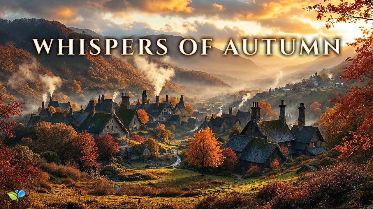 Whispers of Autumn | Cozy Celtic Village + 432 Hz for Soul Soothing