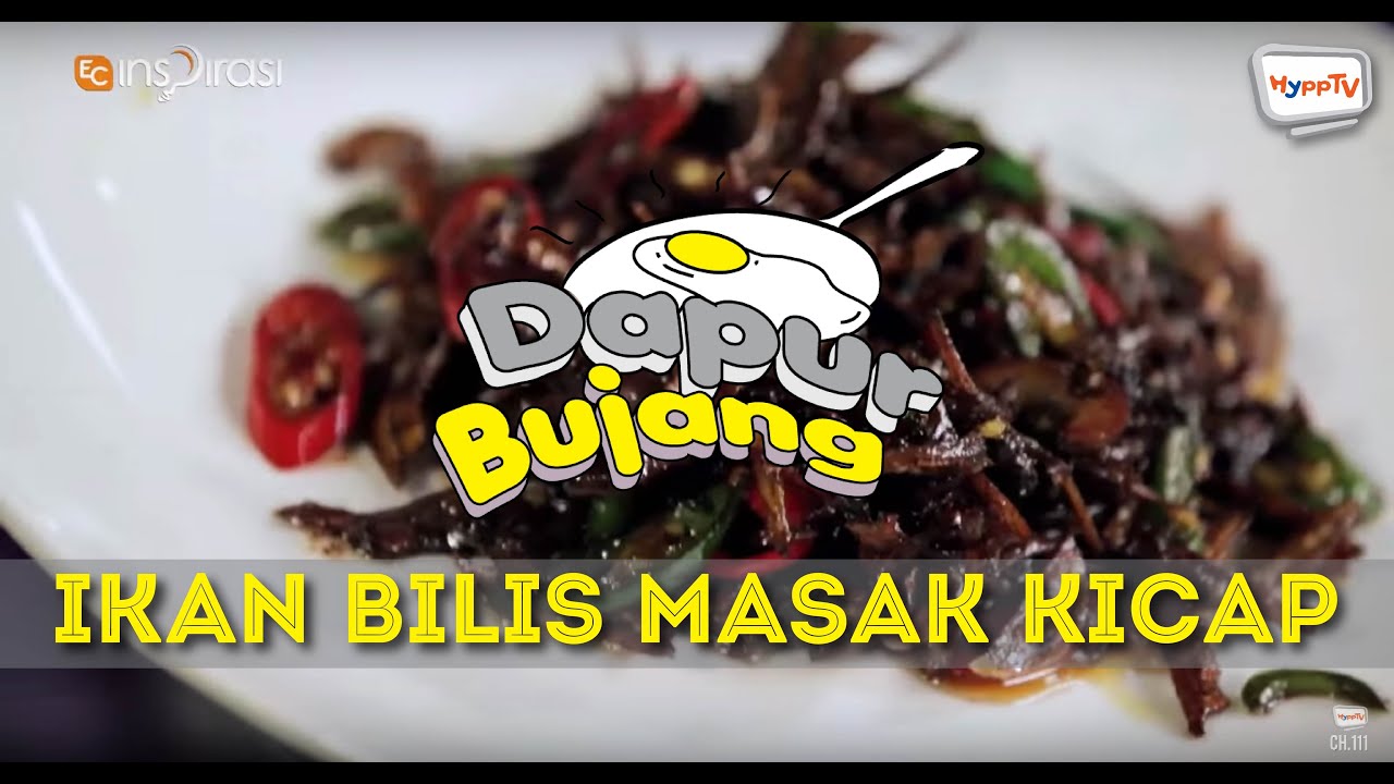 #DapurBujang: Ikan Bilis Masak Kicap.