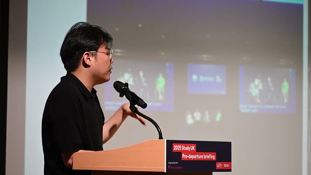 2025 출국 전 설명회 1. Chevening 취브닝 (구자건 취브닝 장학생 - University of East Anglia) Pre-departure Briefing