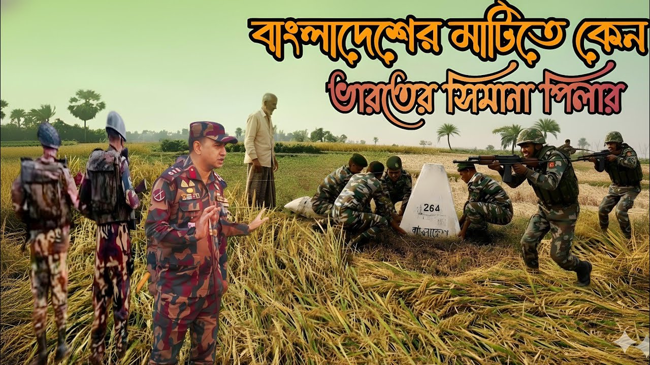 ফেনসিডিল পাচারের মেইন রাস্তা এটা কিন্তু ভারতের সিমান্ত পিলার বাংলাদেশের মাটিতে কেন #India-Bangladesh