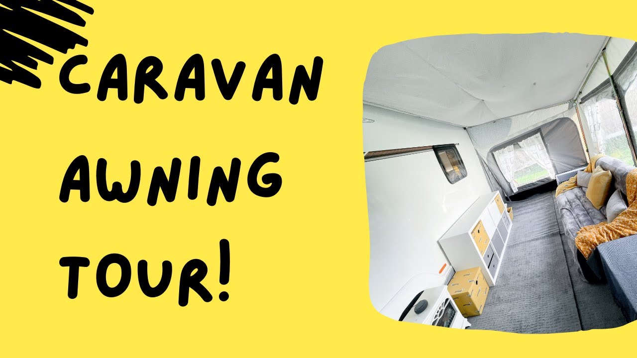 How do we set our awning up on our Seasonal Pitch?