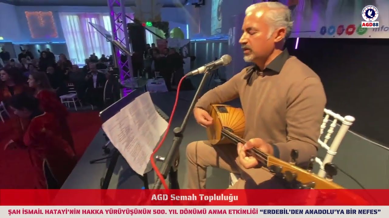 İmam Yıldırım  ve AGD Semah Toplulugu - Hatayi Nefesinin Yer Verildiği Bir Semah Pratiği