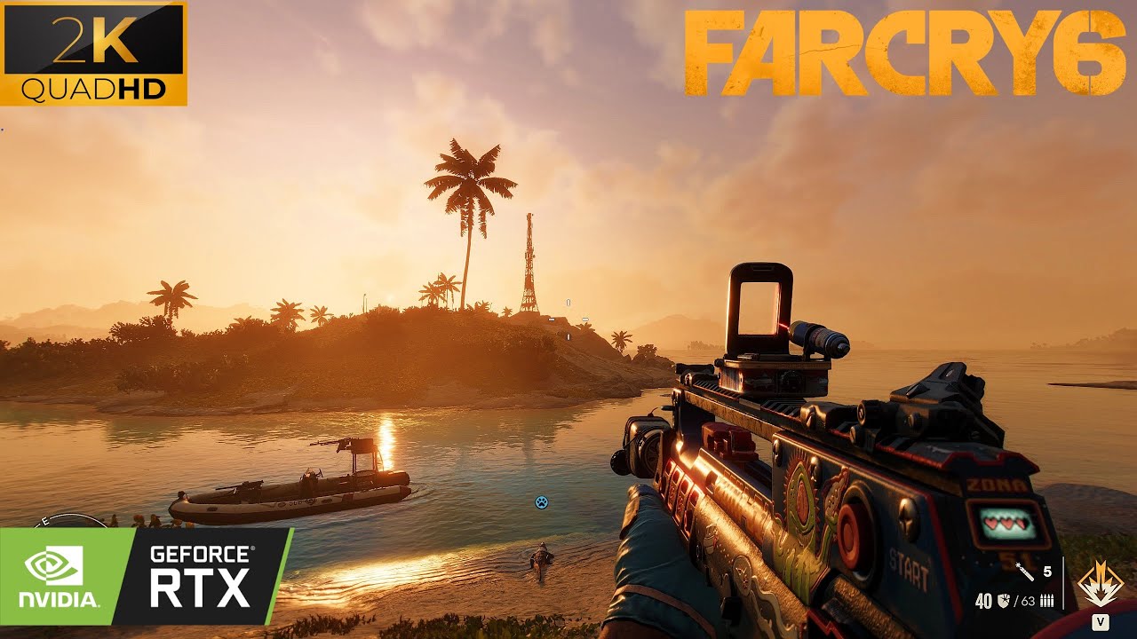 Far Cry 6 Maximum Settings Benchmark at 1440p | Nvidia RTX 3060 ti