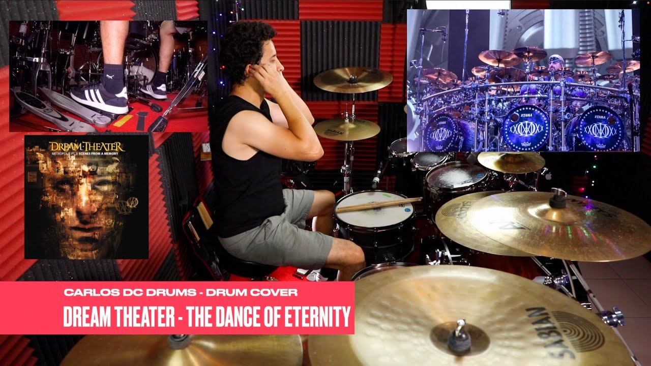 THE DANCE OF ETERNITY - DREAM THEATER - DRUM COVER - CARLOS DC DRUMS